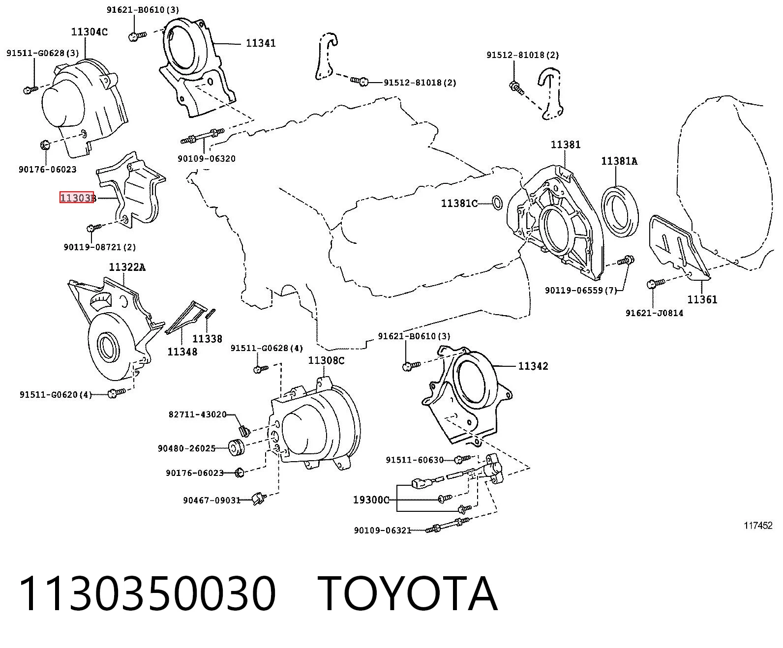 1130350030 Toyota