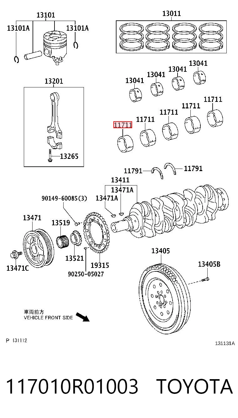 117010R01003 Toyota