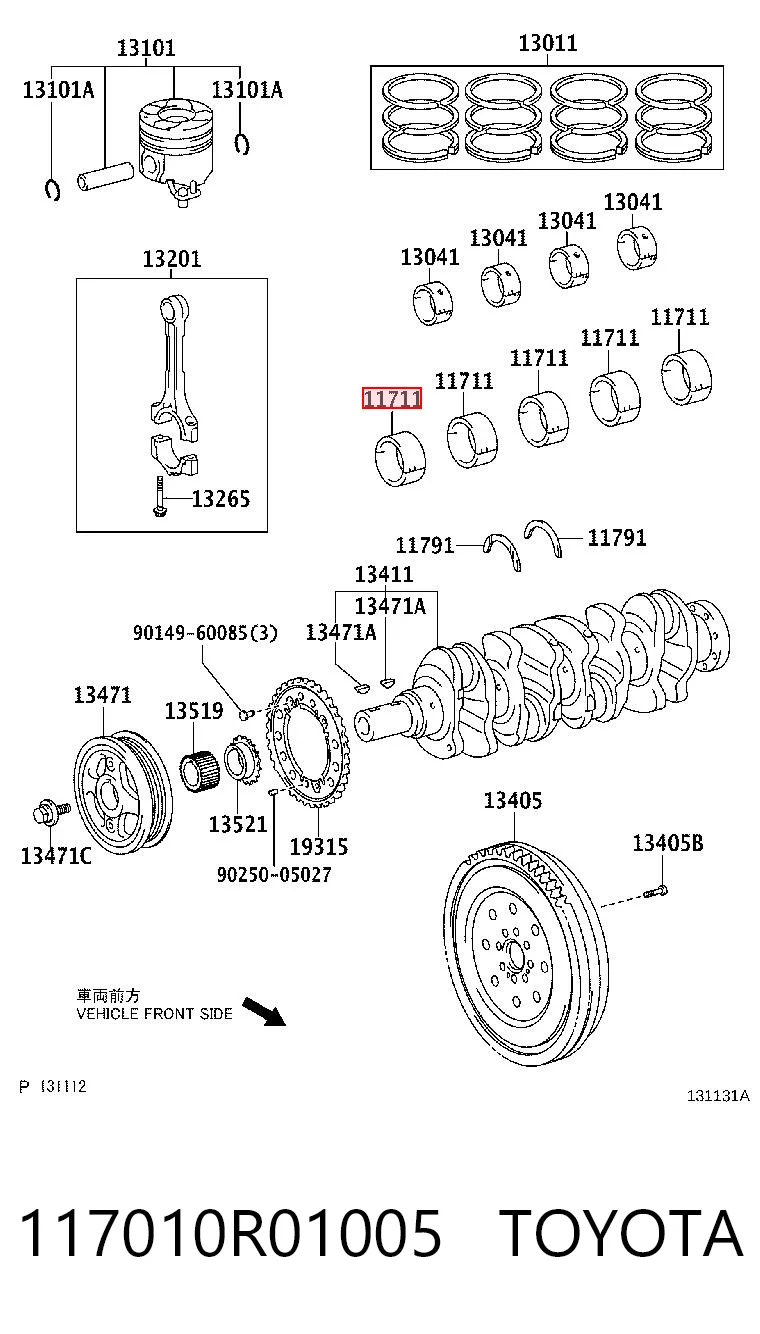 117010R01005 Toyota