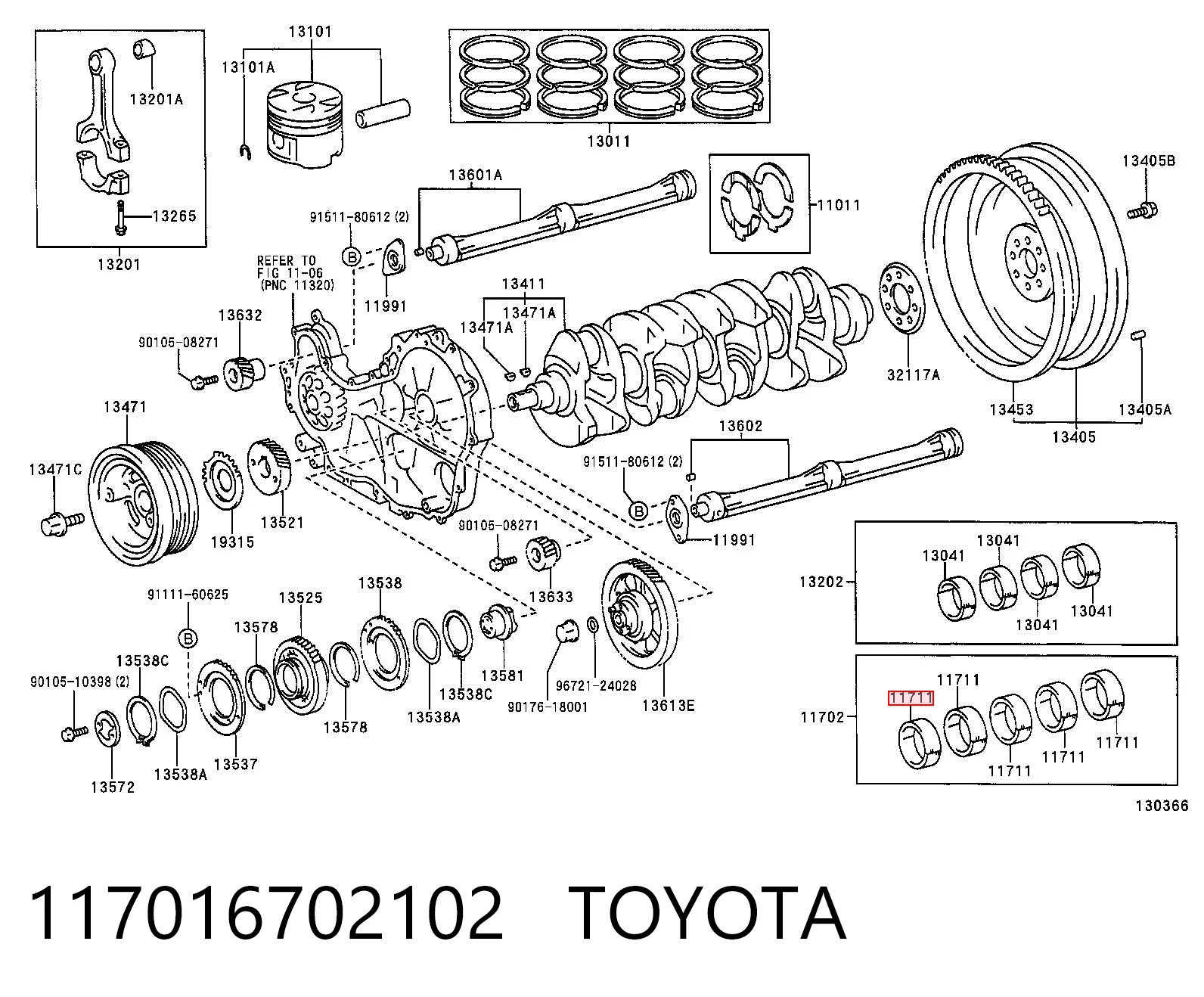 117016702102 Toyota