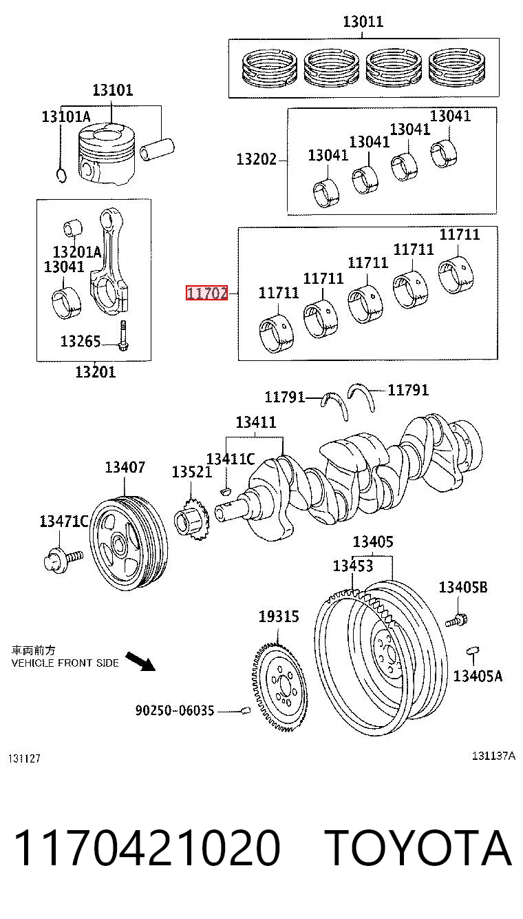 1170421020 Toyota