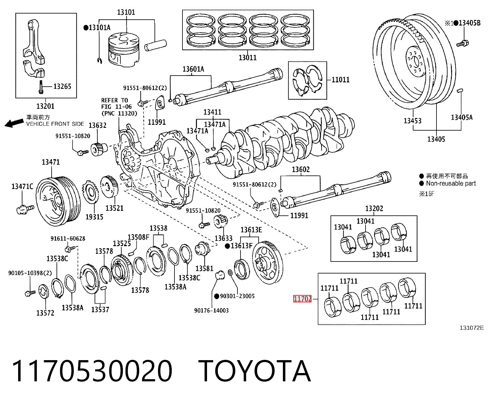 1170530020 Toyota