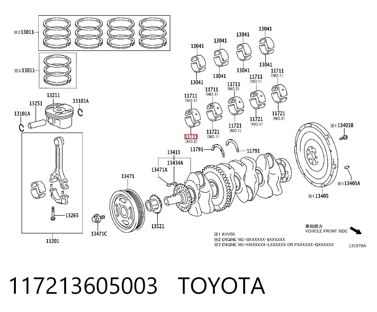 117213605003 Toyota