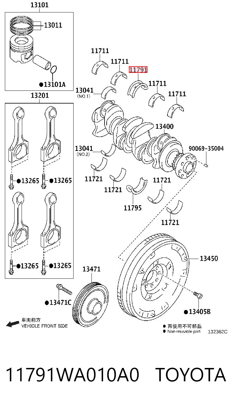 11791WA010A0 Toyota