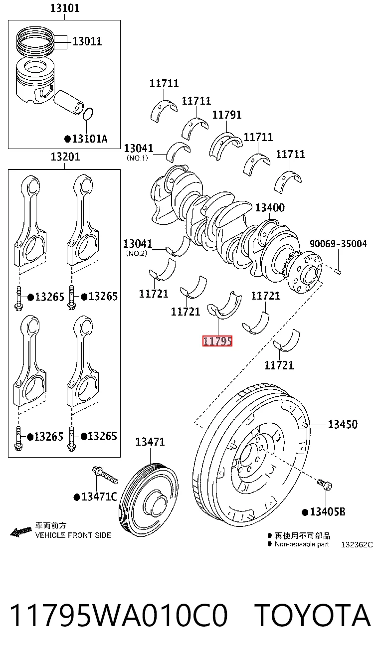 11795WA010C0 Toyota