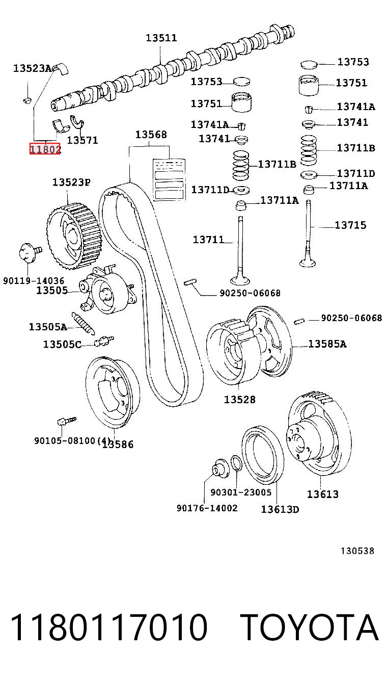1180117010 Toyota