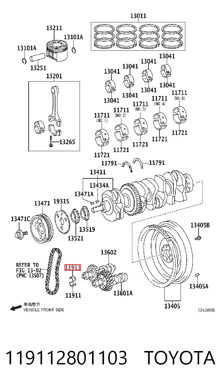 119112801103 Toyota