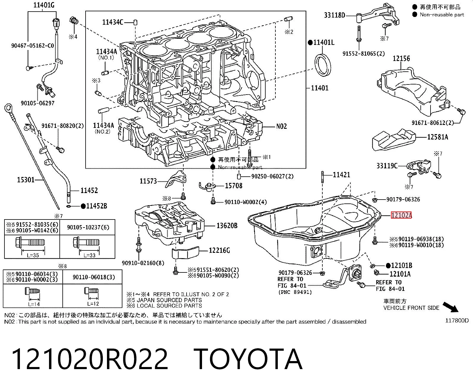 121020R022 Toyota