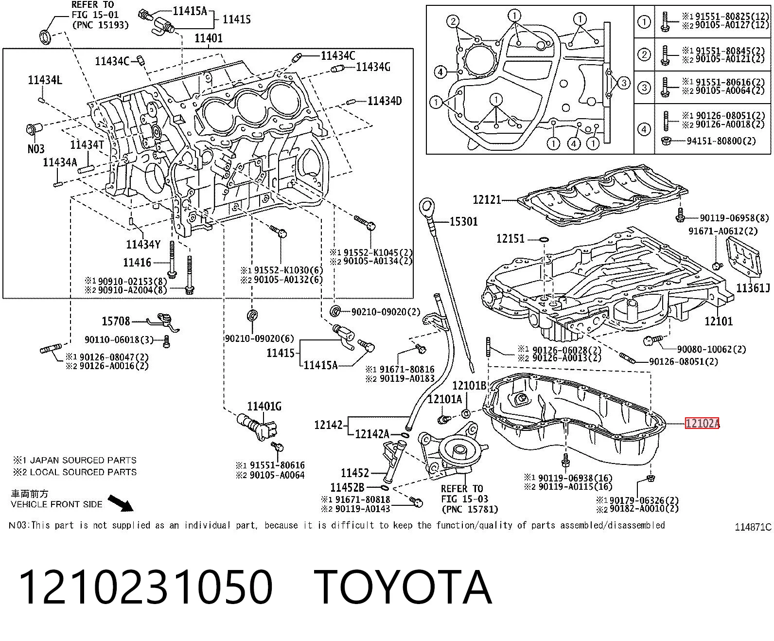 1210231050 Toyota