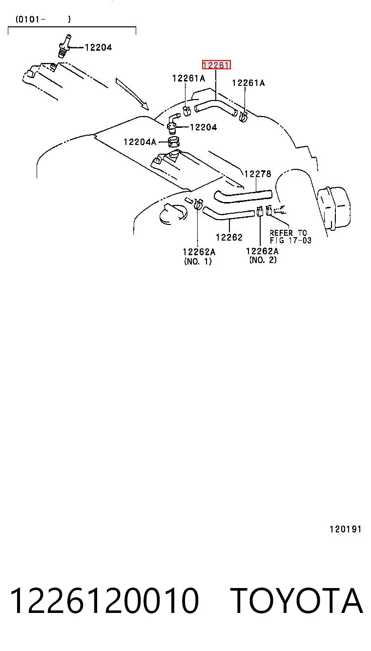 Decantador de aceite para Toyota Camry IV V20