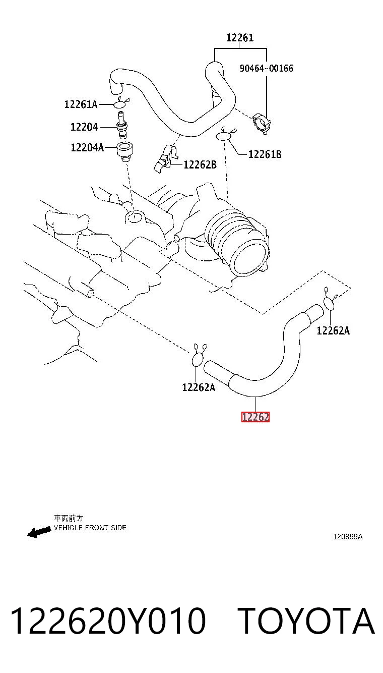 122620Y010 Toyota