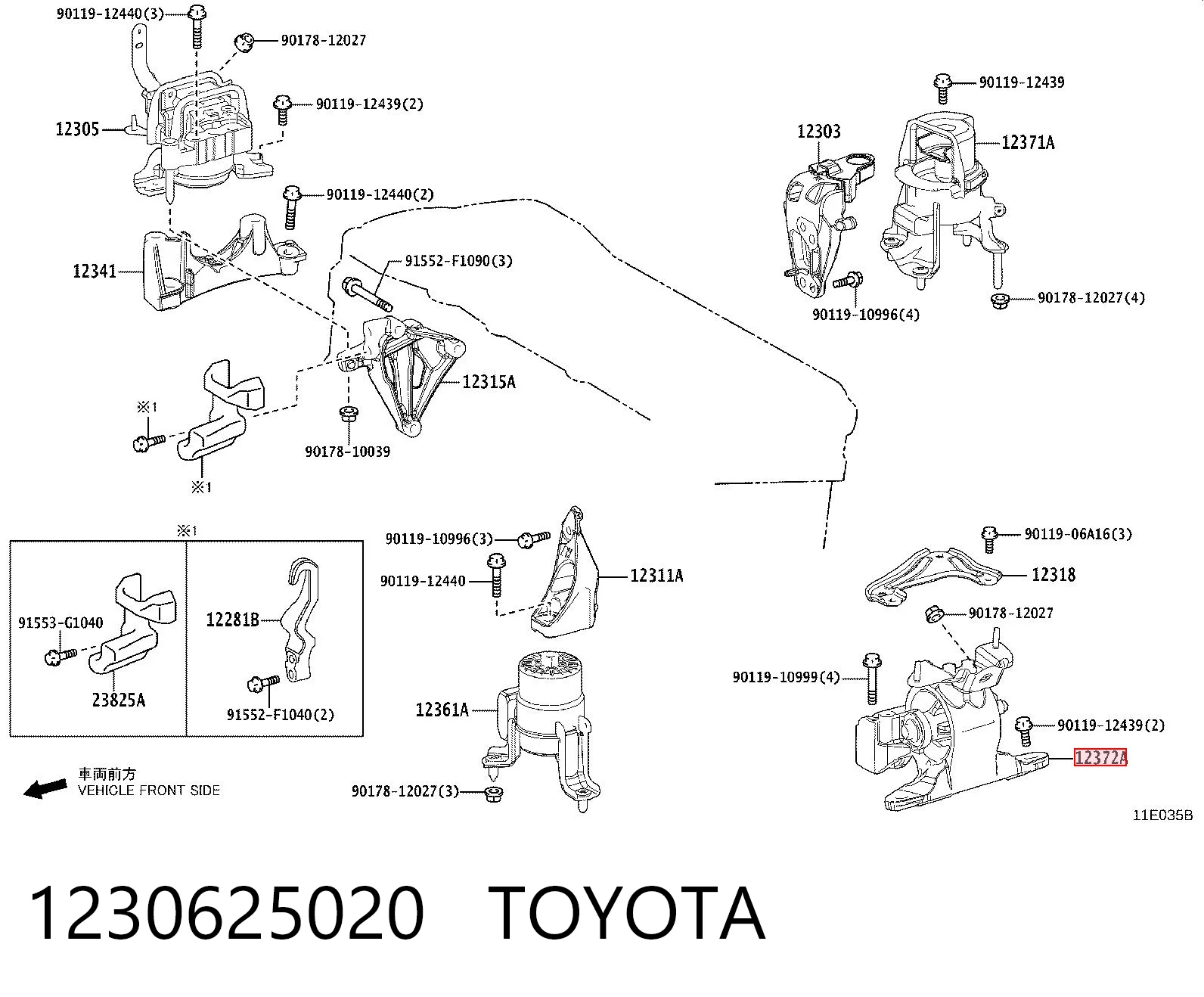 1230625020 Toyota