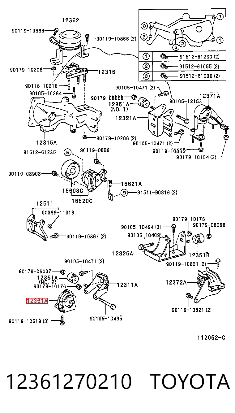 12361270210 Toyota