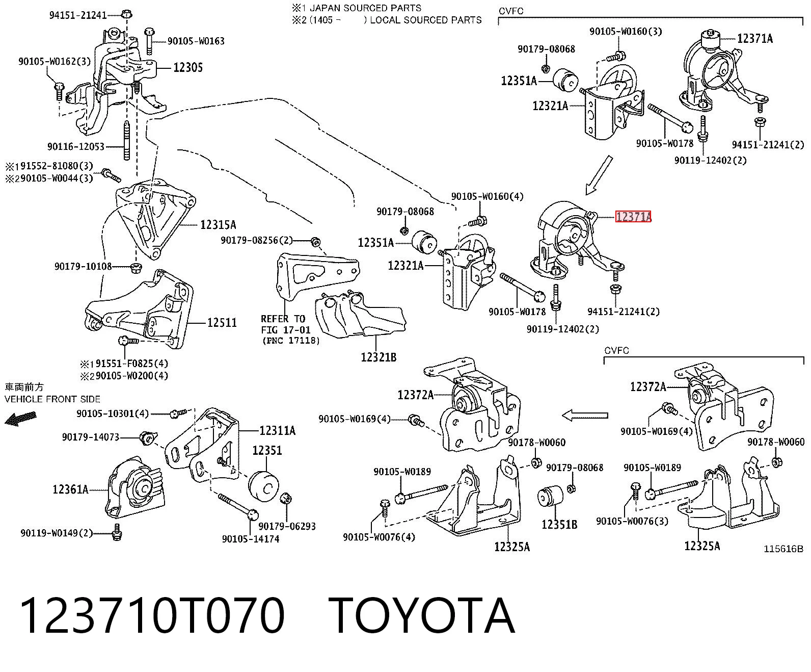 123710T070 Toyota