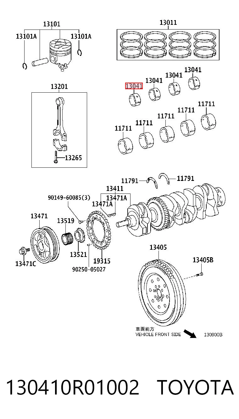 130410R01002 Toyota