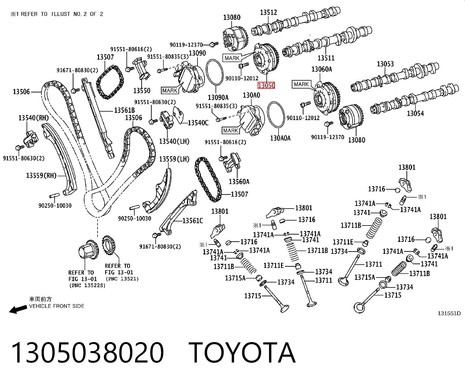 1305038020 Toyota