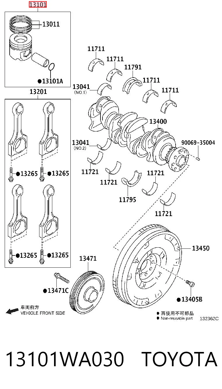 13101WA030 Toyota