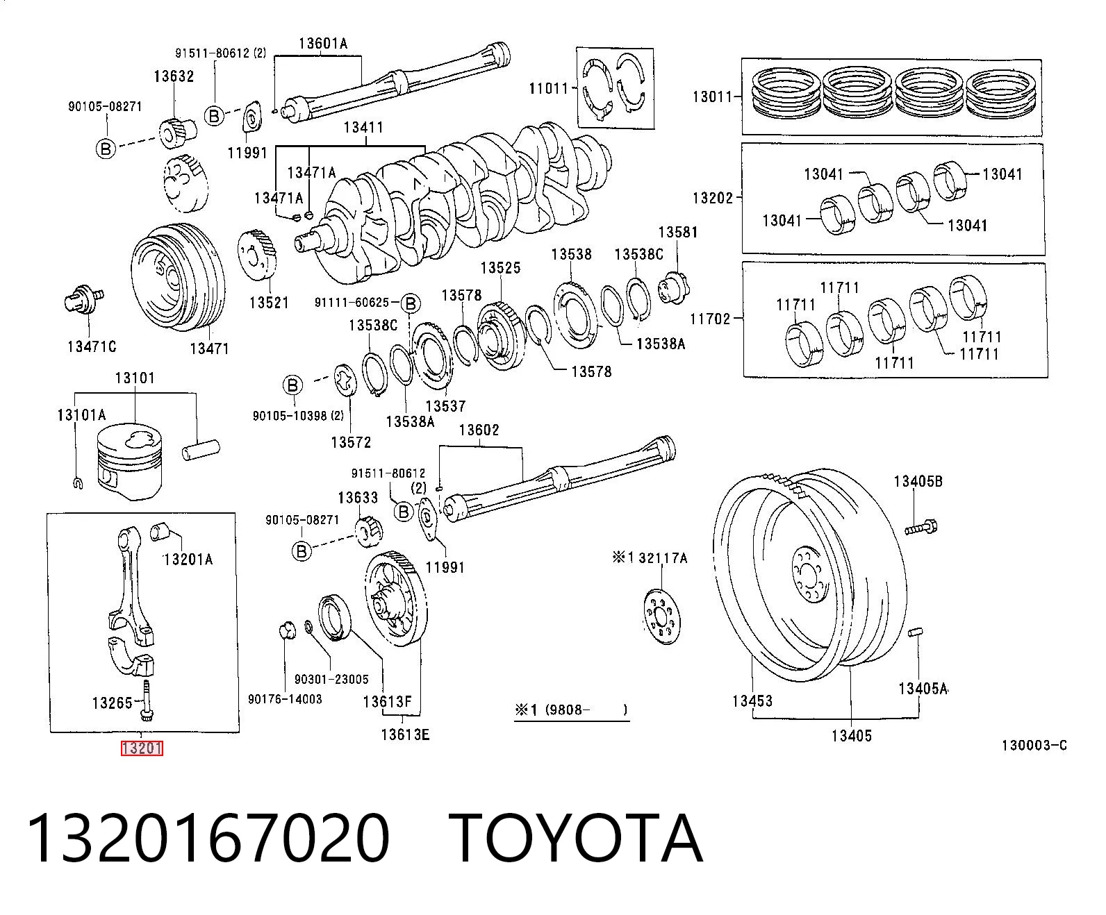 1320167020 Toyota