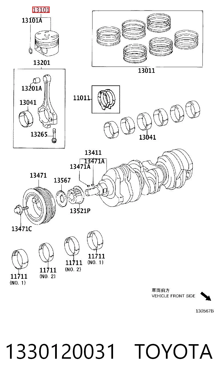 1330120031 Toyota