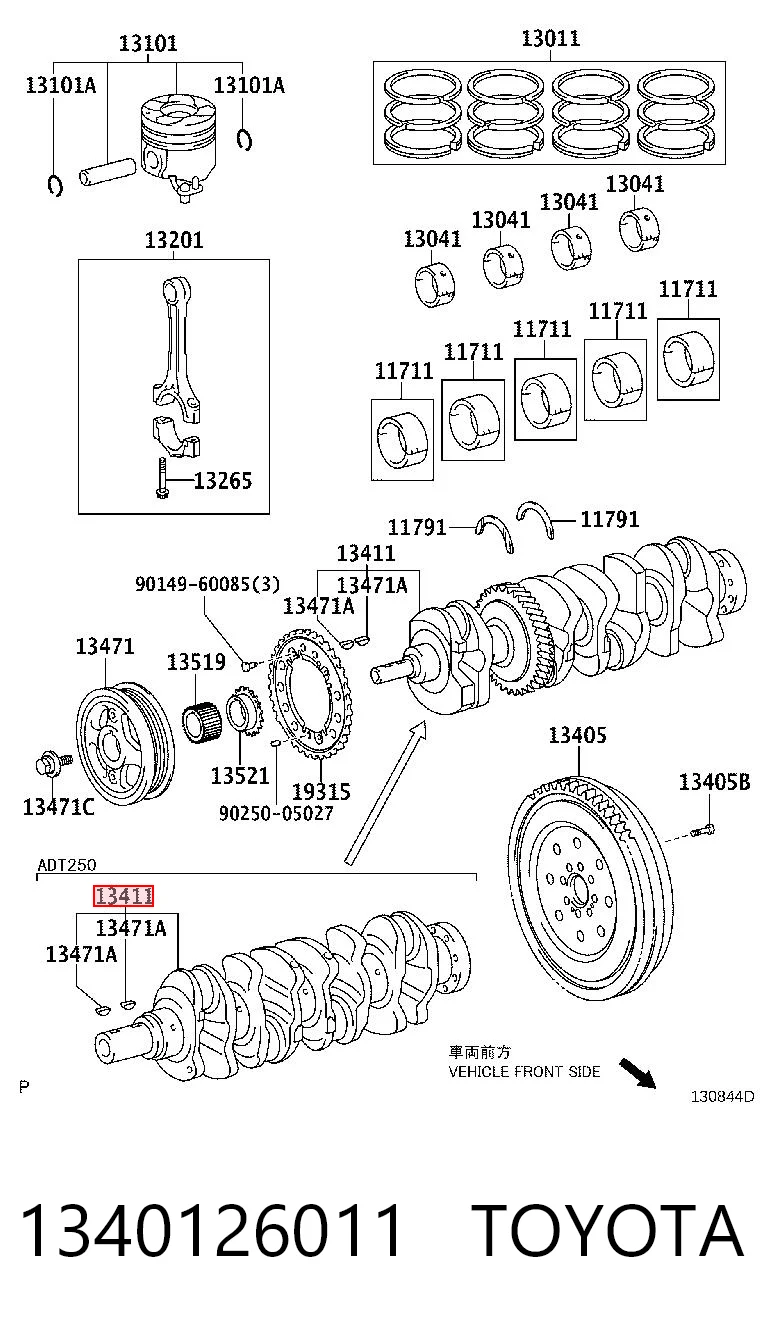 1340126011 Toyota