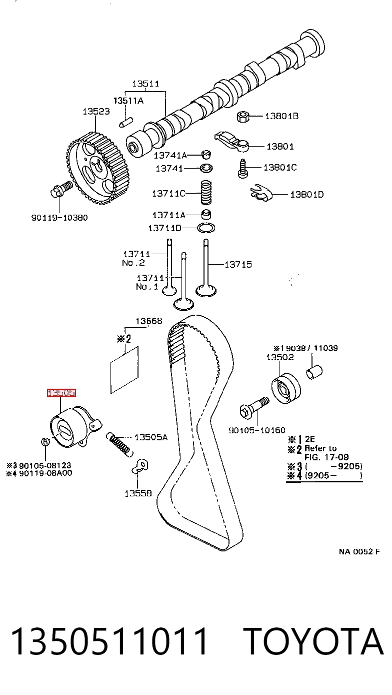 1350511011 Toyota