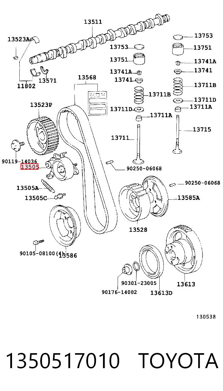 1350517010 Toyota