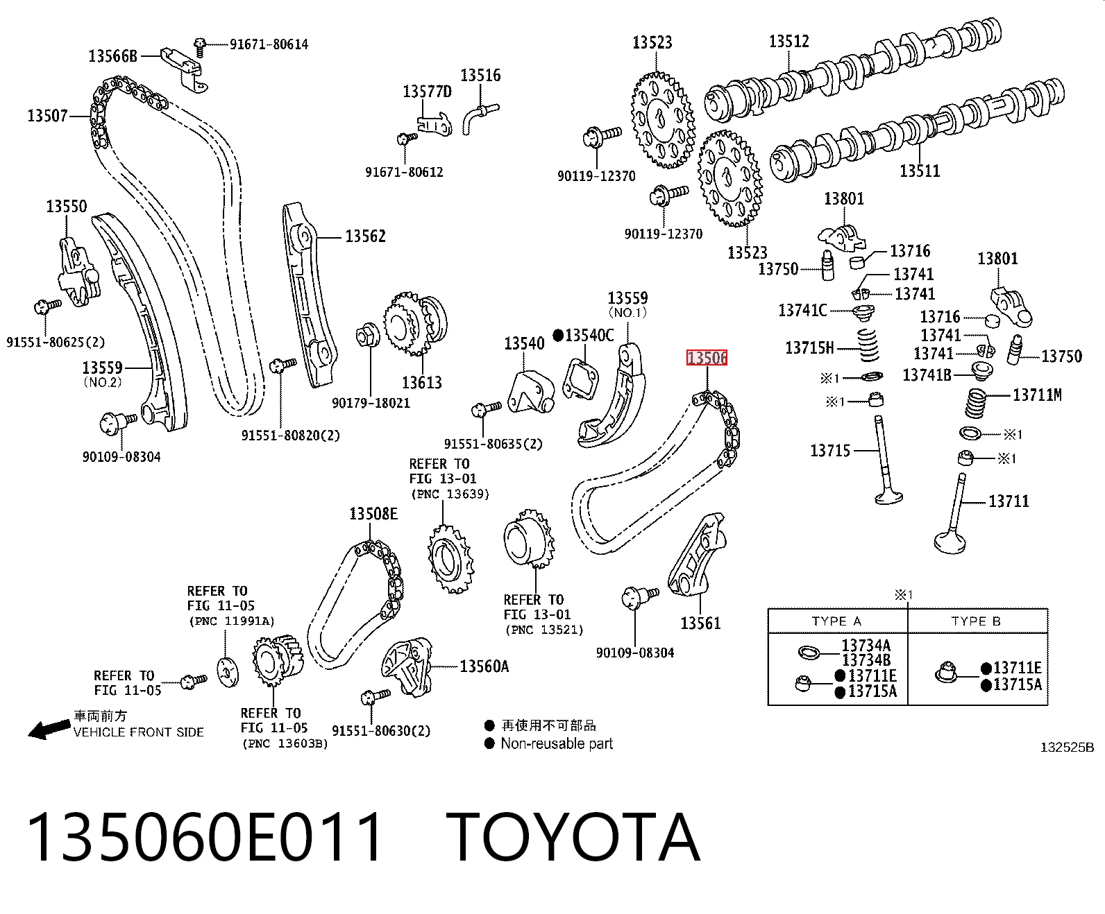 135060E011 Toyota