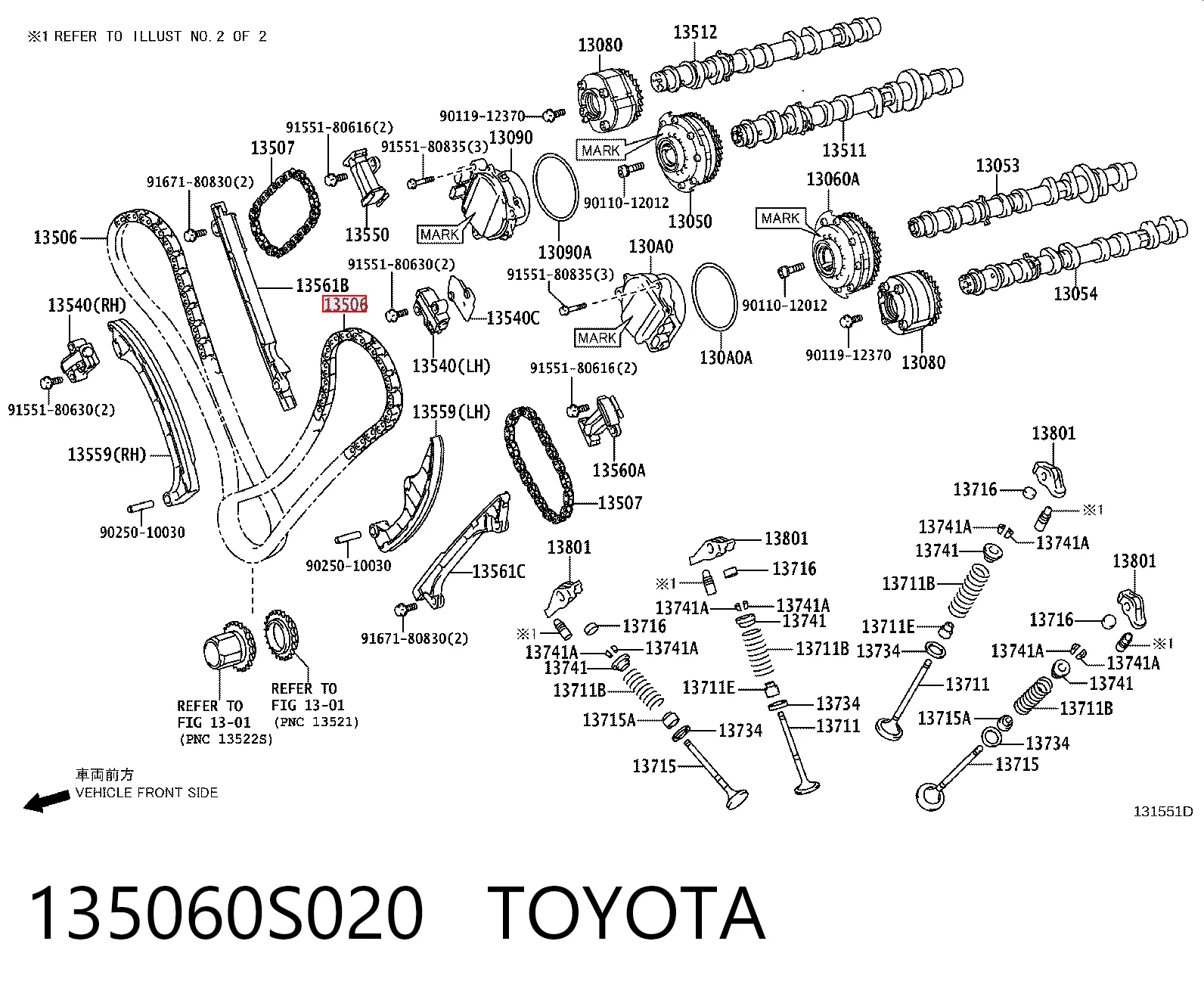 135060S020 Toyota