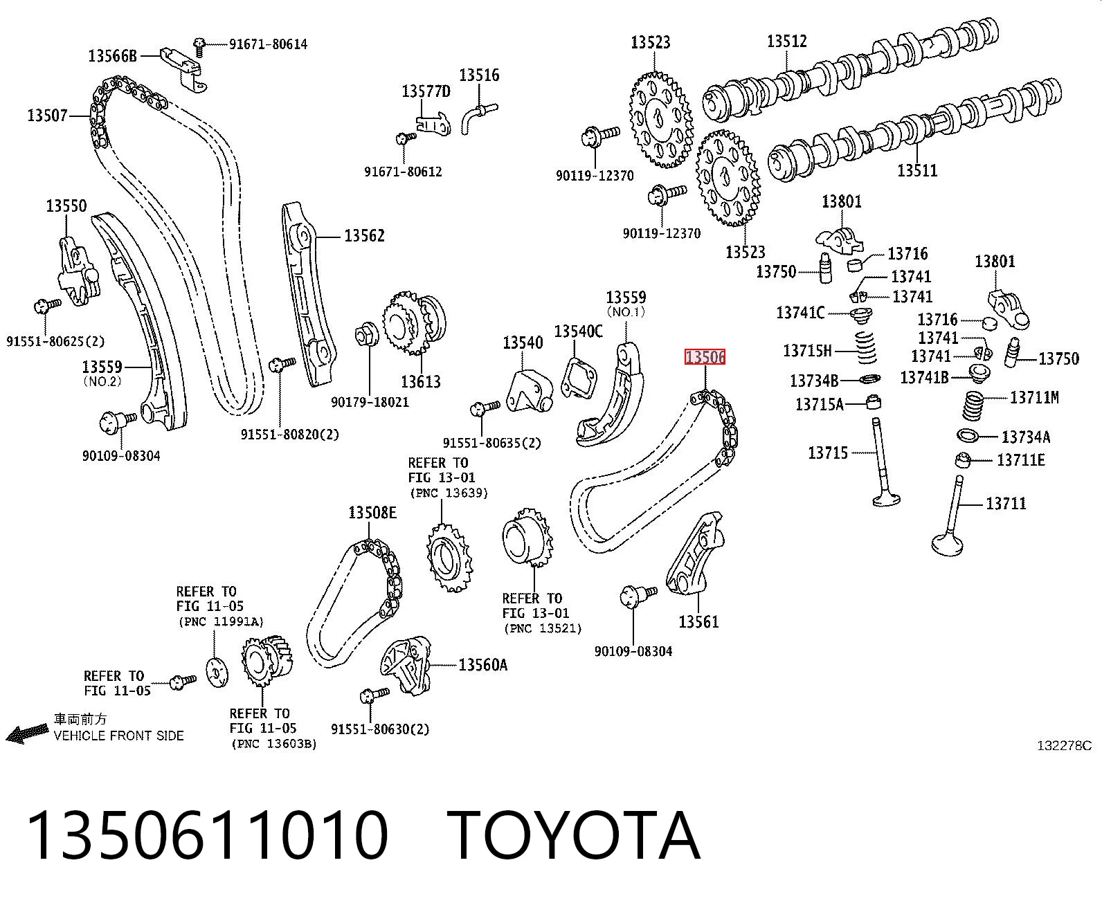 1350611010 Toyota