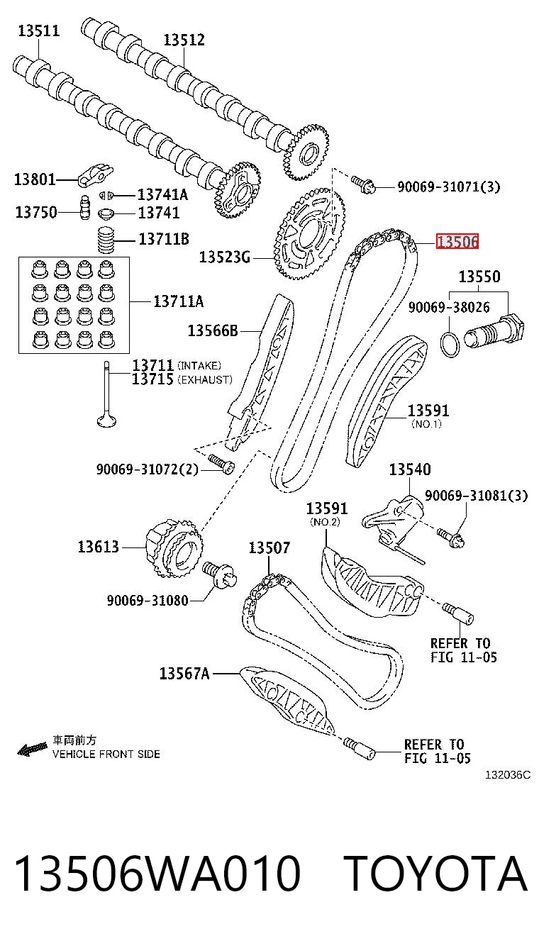 13506WA010 Toyota
