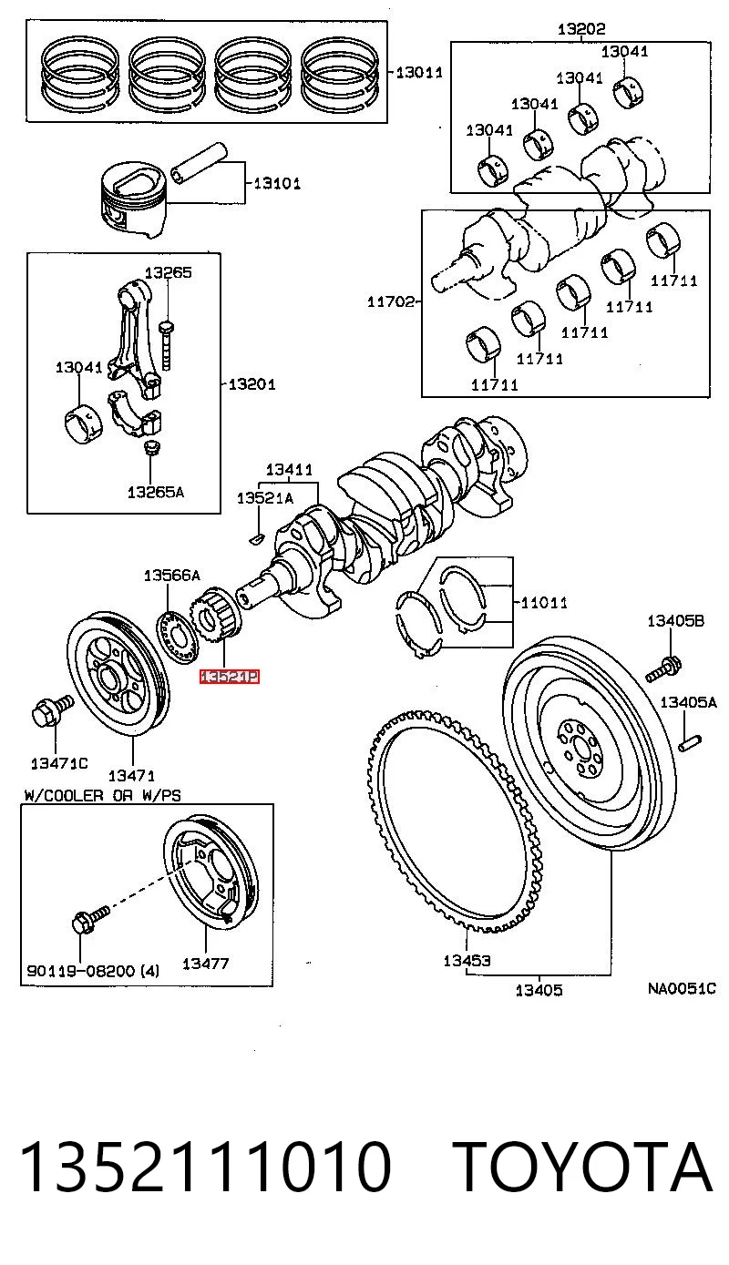 1352111010 Toyota