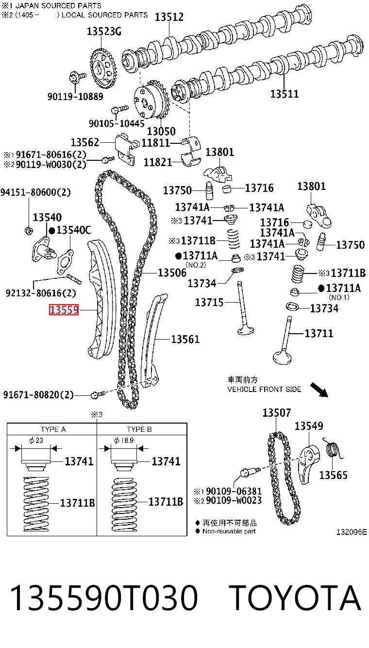 135590T030 Toyota