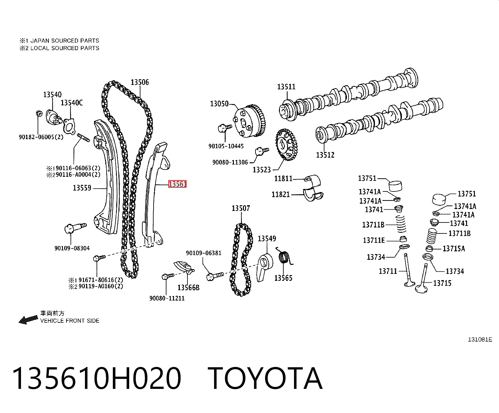 135610H020 Toyota