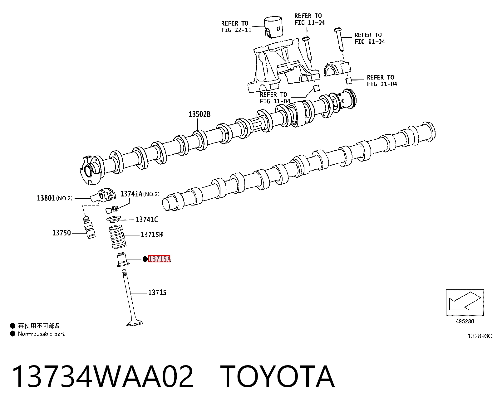13734WAA02 Toyota