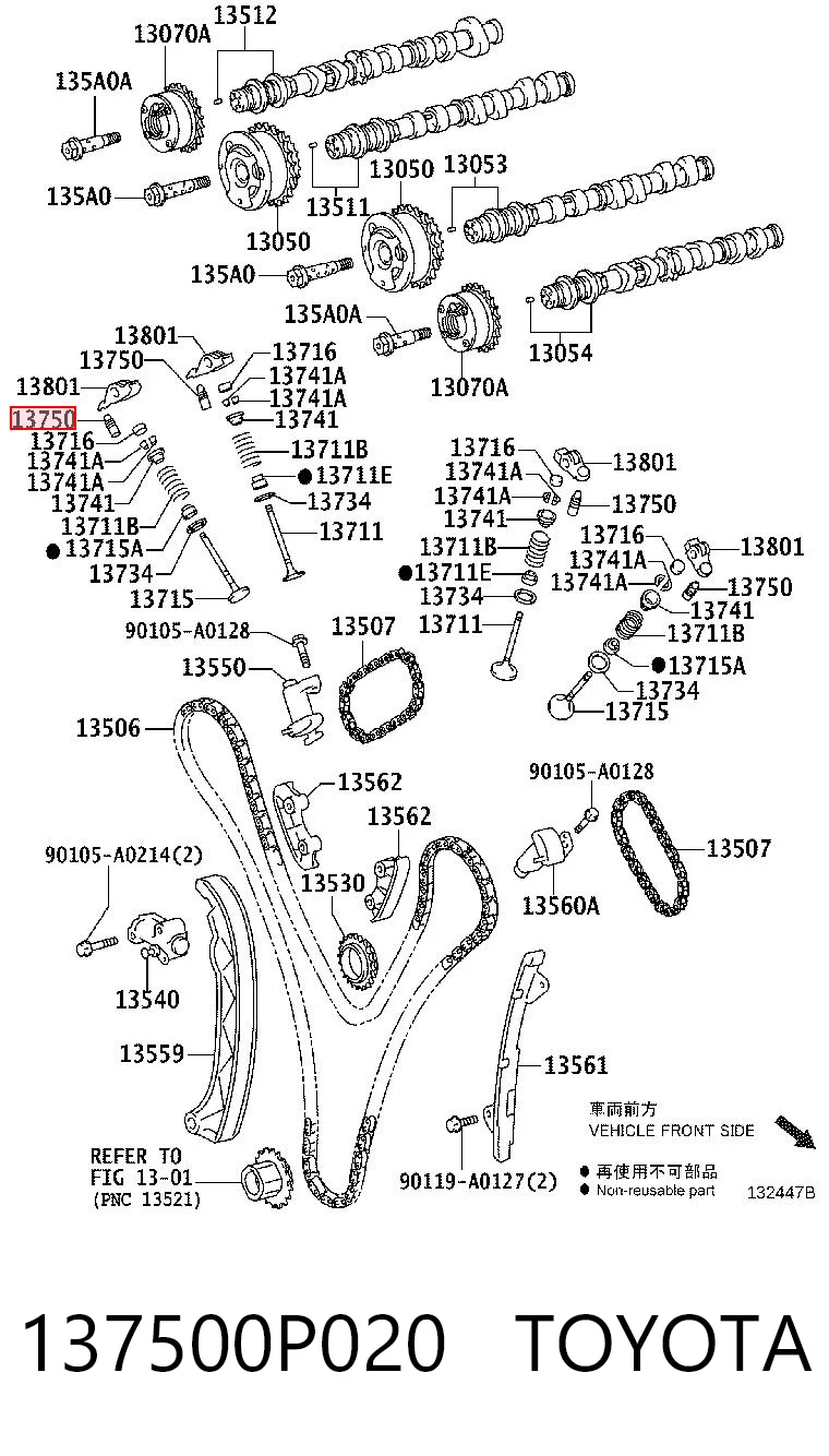 137500P020 Toyota