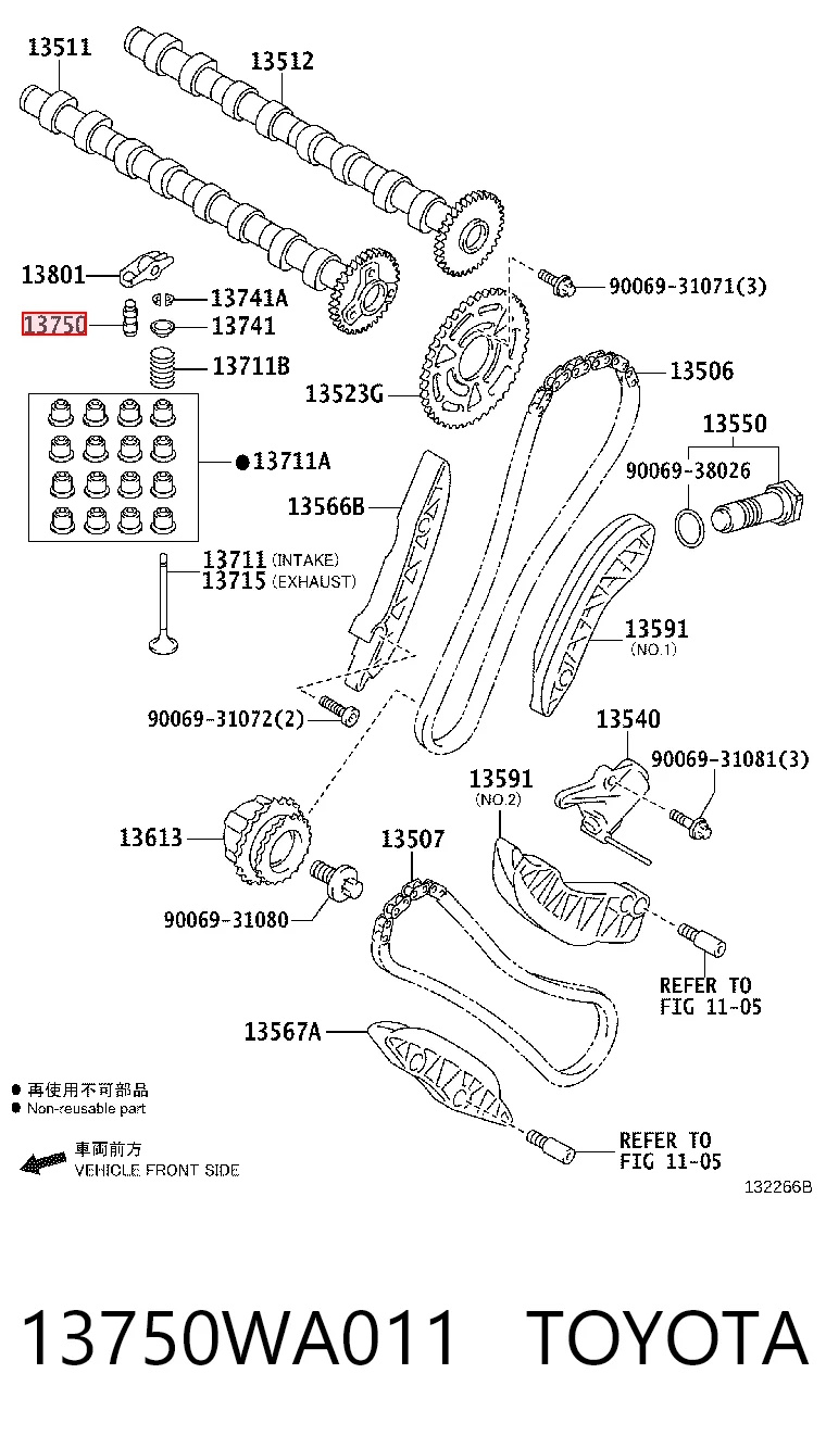 Taqués de motor para BMW 3  G20, G80, G28