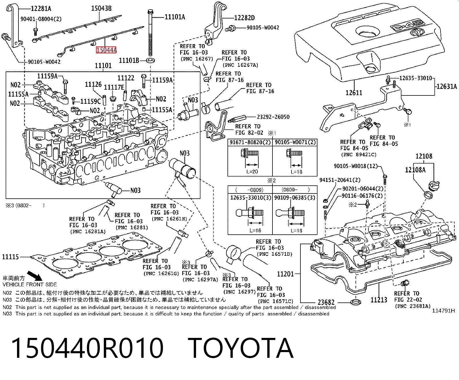 150440R010 Toyota