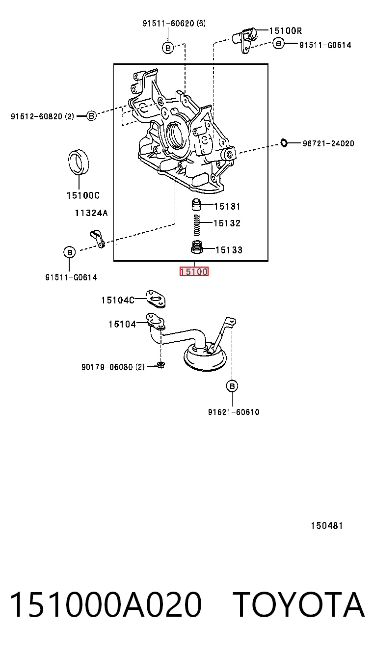 151000A020 Toyota