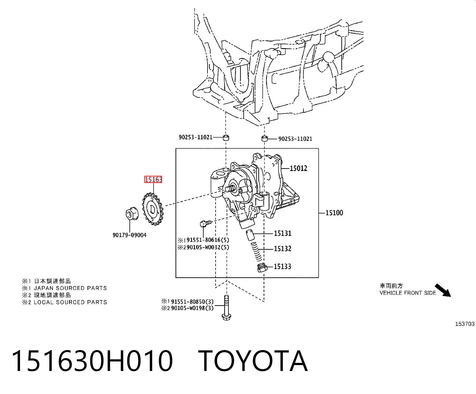 151630H010 Toyota