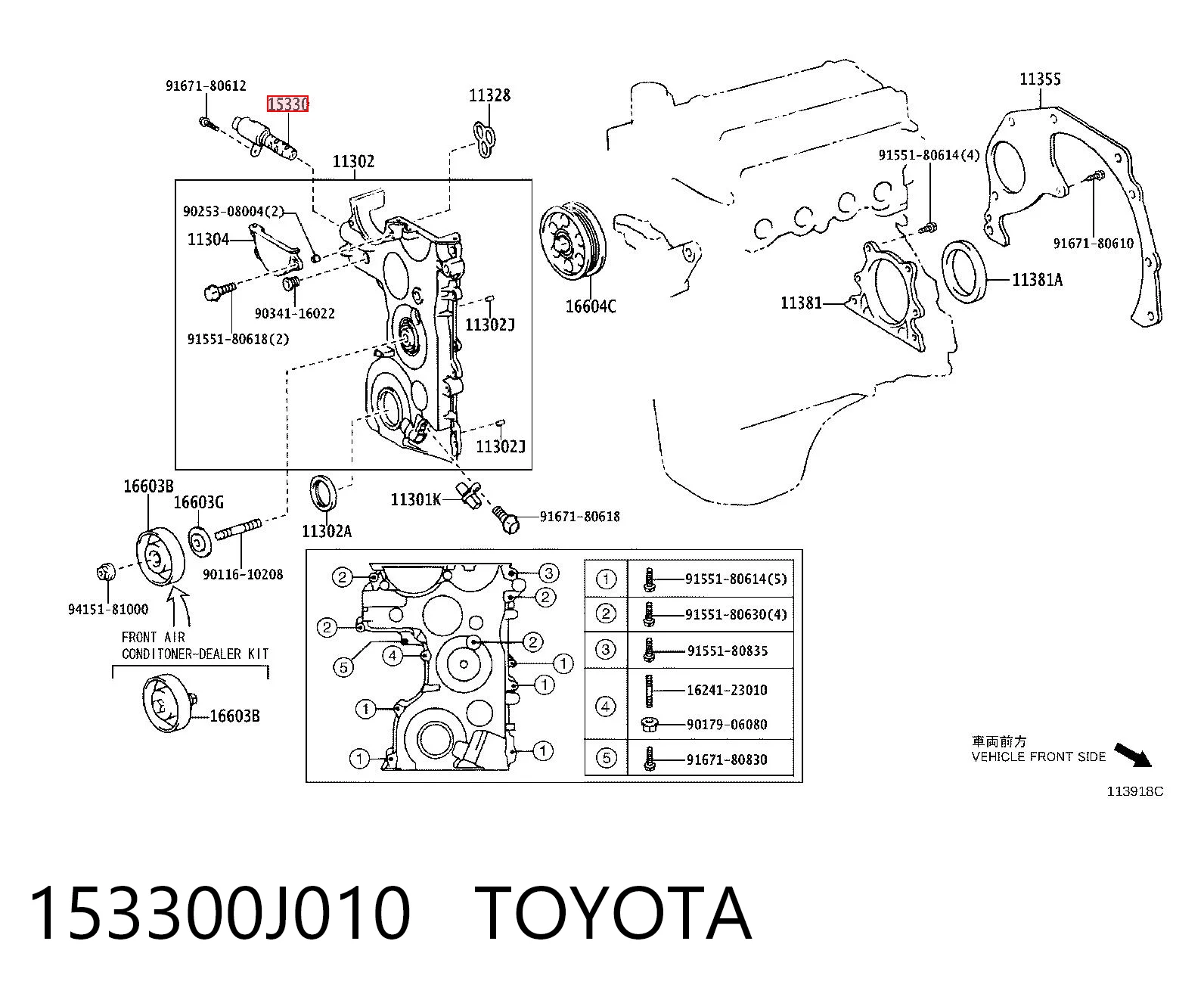 Válvula de control de aceite del árbol de levas Yaris  hatchback (1999-2005) original desde 55,75 €