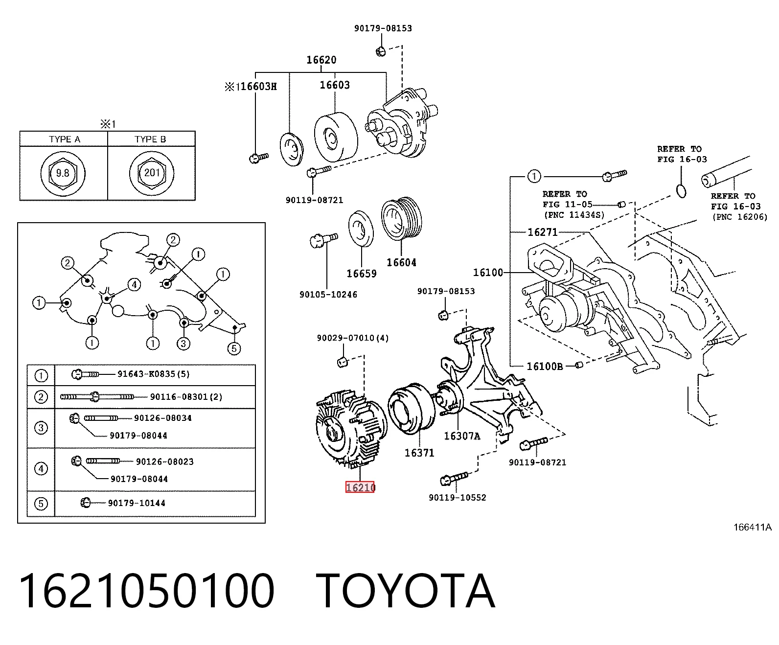 Embrague, ventilador de refrigeración Toyota Land Cruiser SUV (J200) (2007 - 2021) precio, desde 105,30 EUR