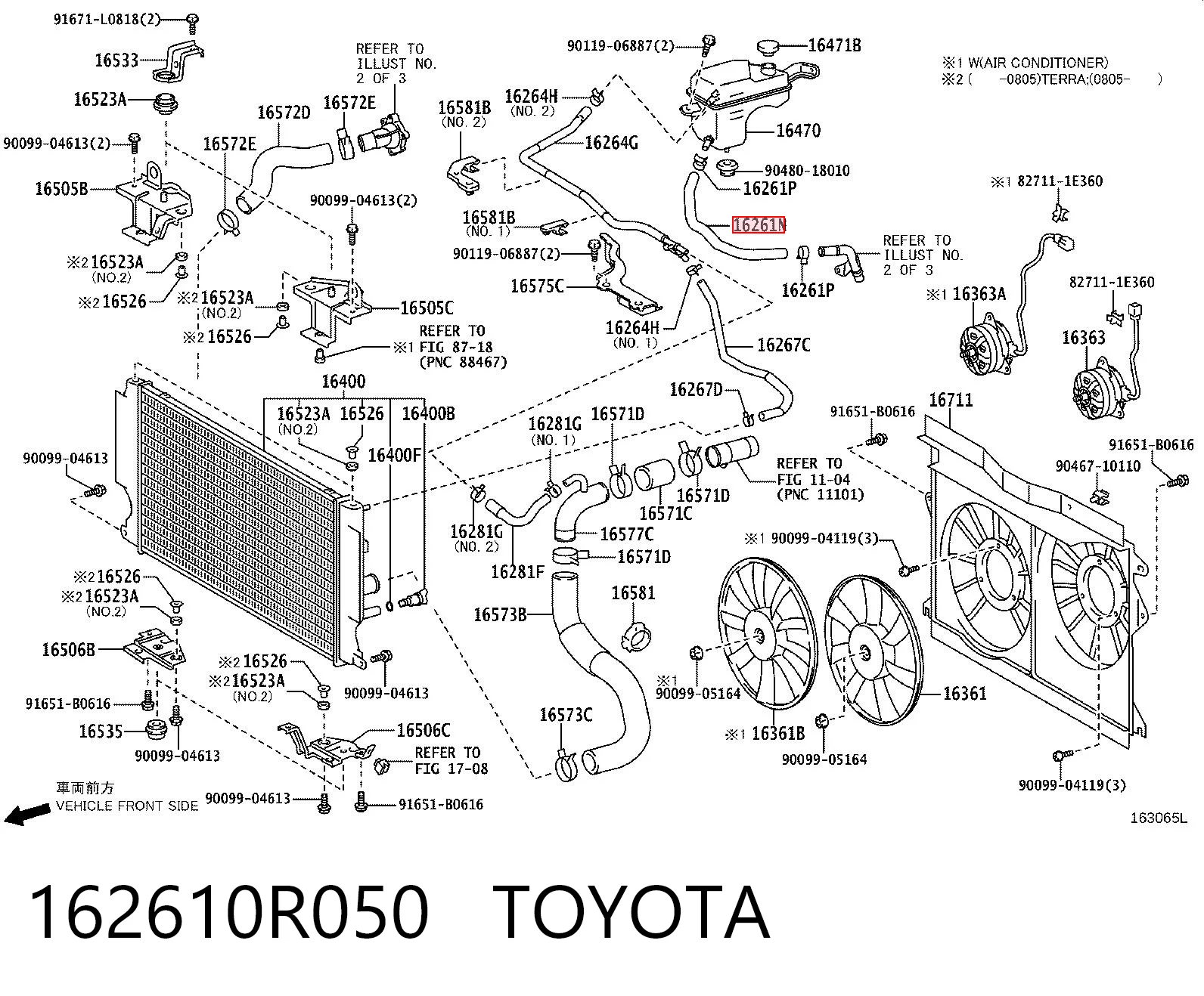162610R050 Toyota