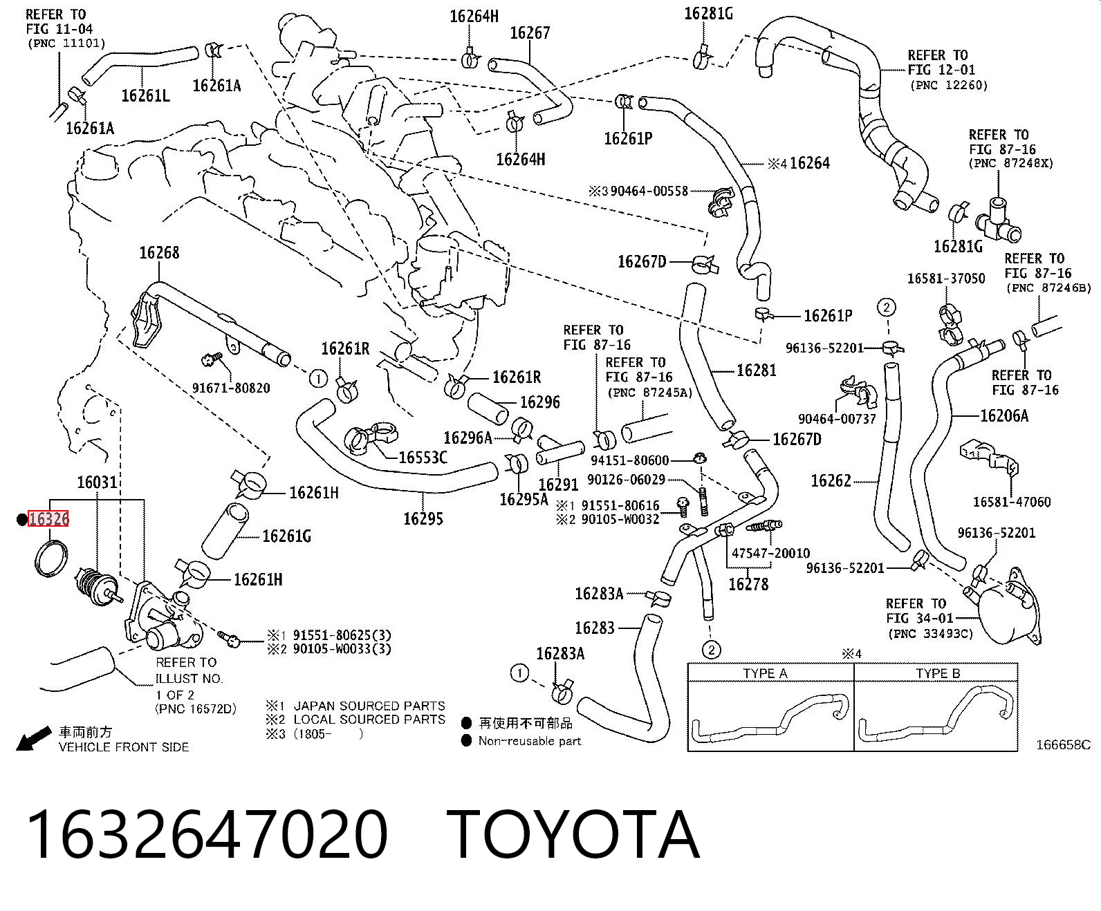 Junta de termostato Toyota Yaris  desde 8,79 €