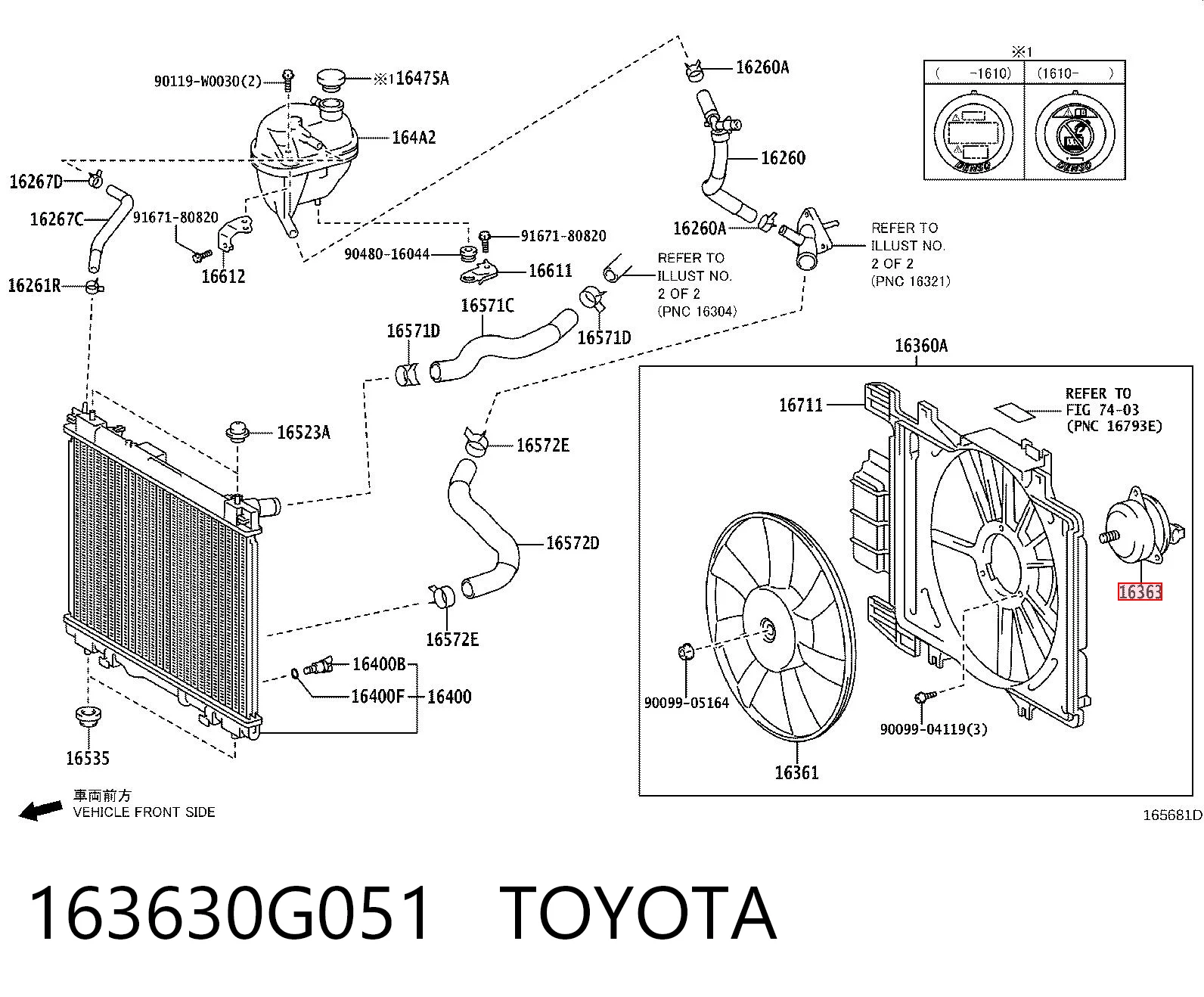 163630G051 Toyota 