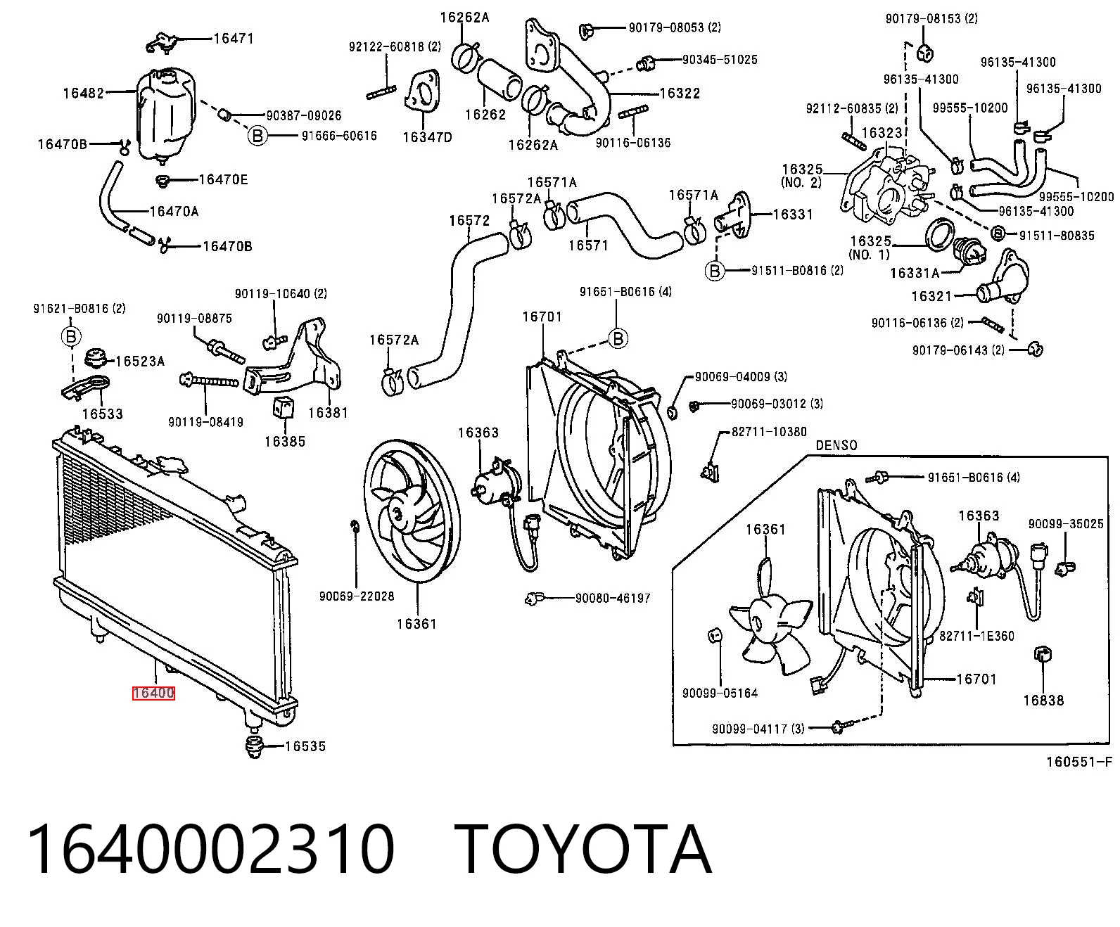 Água radiador Toyota Avensis desde 93,26 €