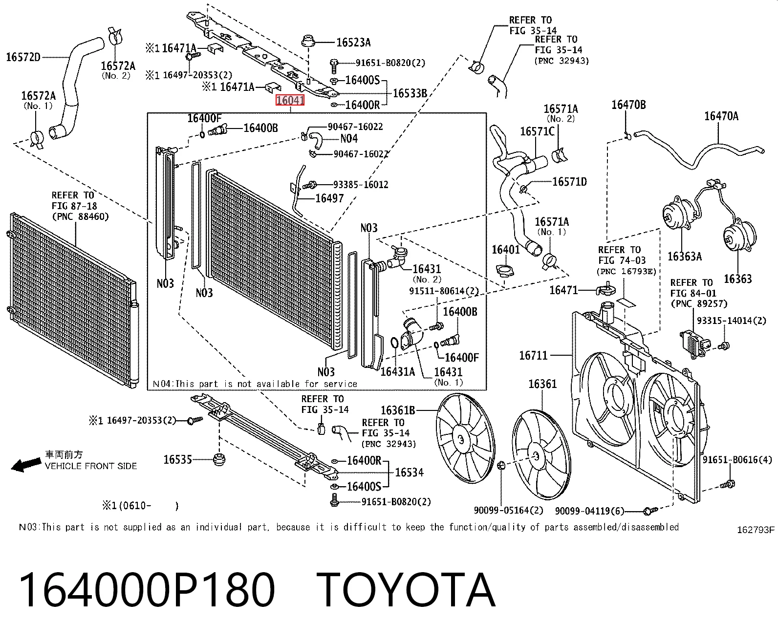 164000P180 Toyota