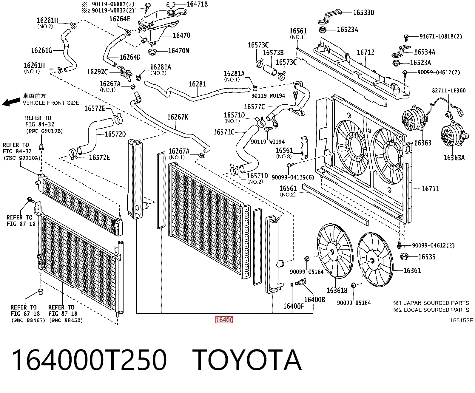Comprar Radiador Toyota Auris UKP E15