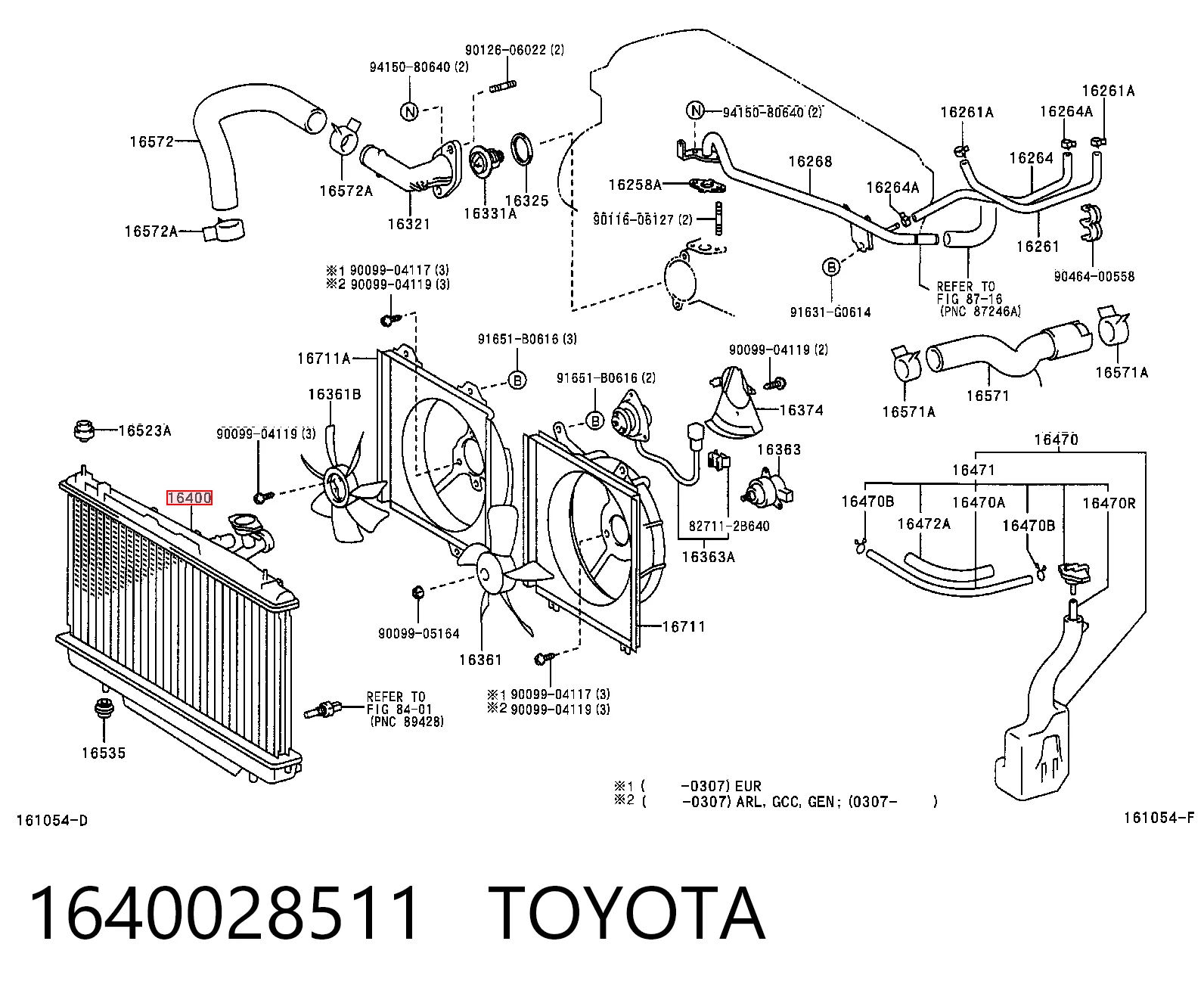 1640028511 Toyota Refrigeración del motor