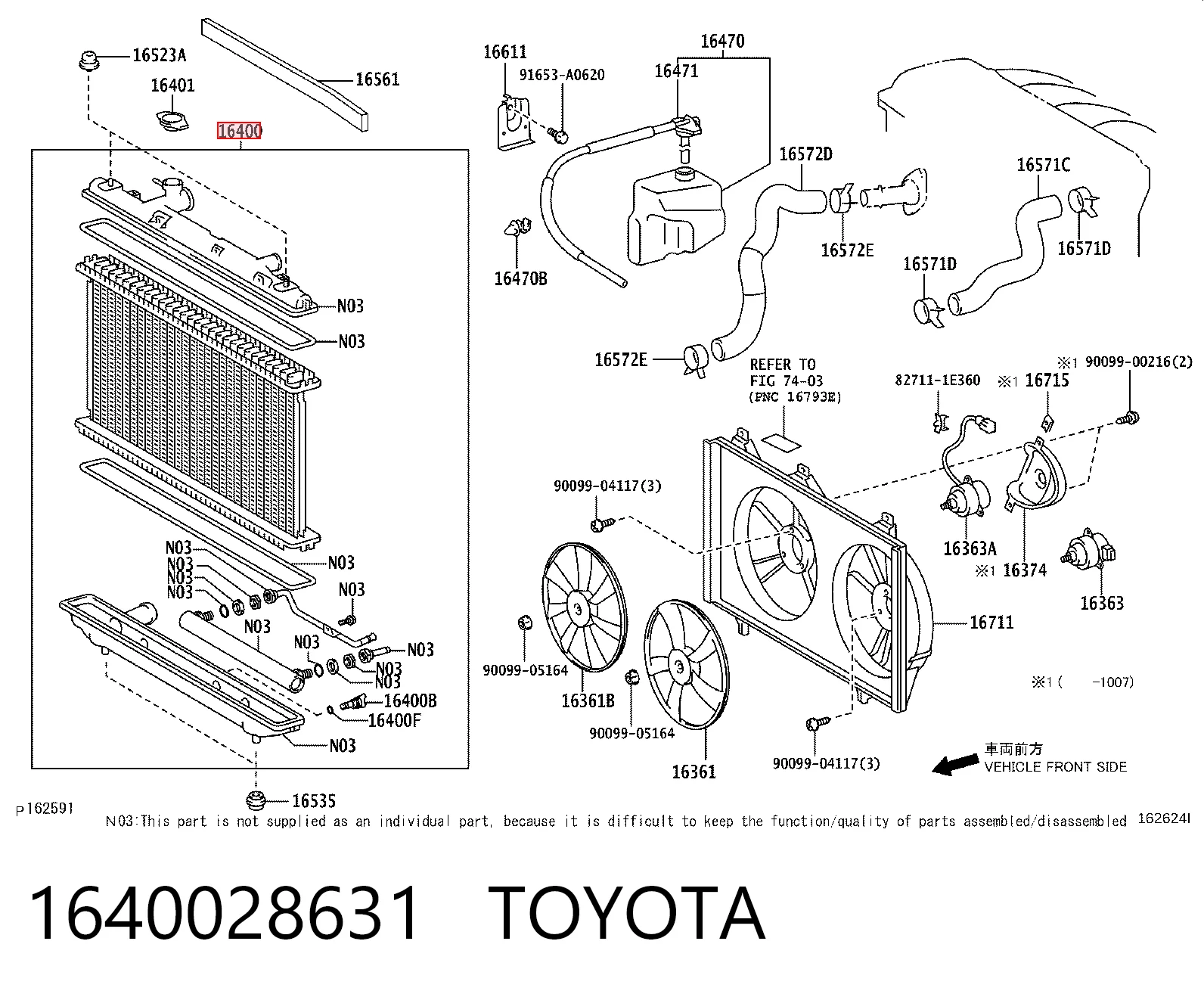 1640028631 Toyota Refrigeración del motor