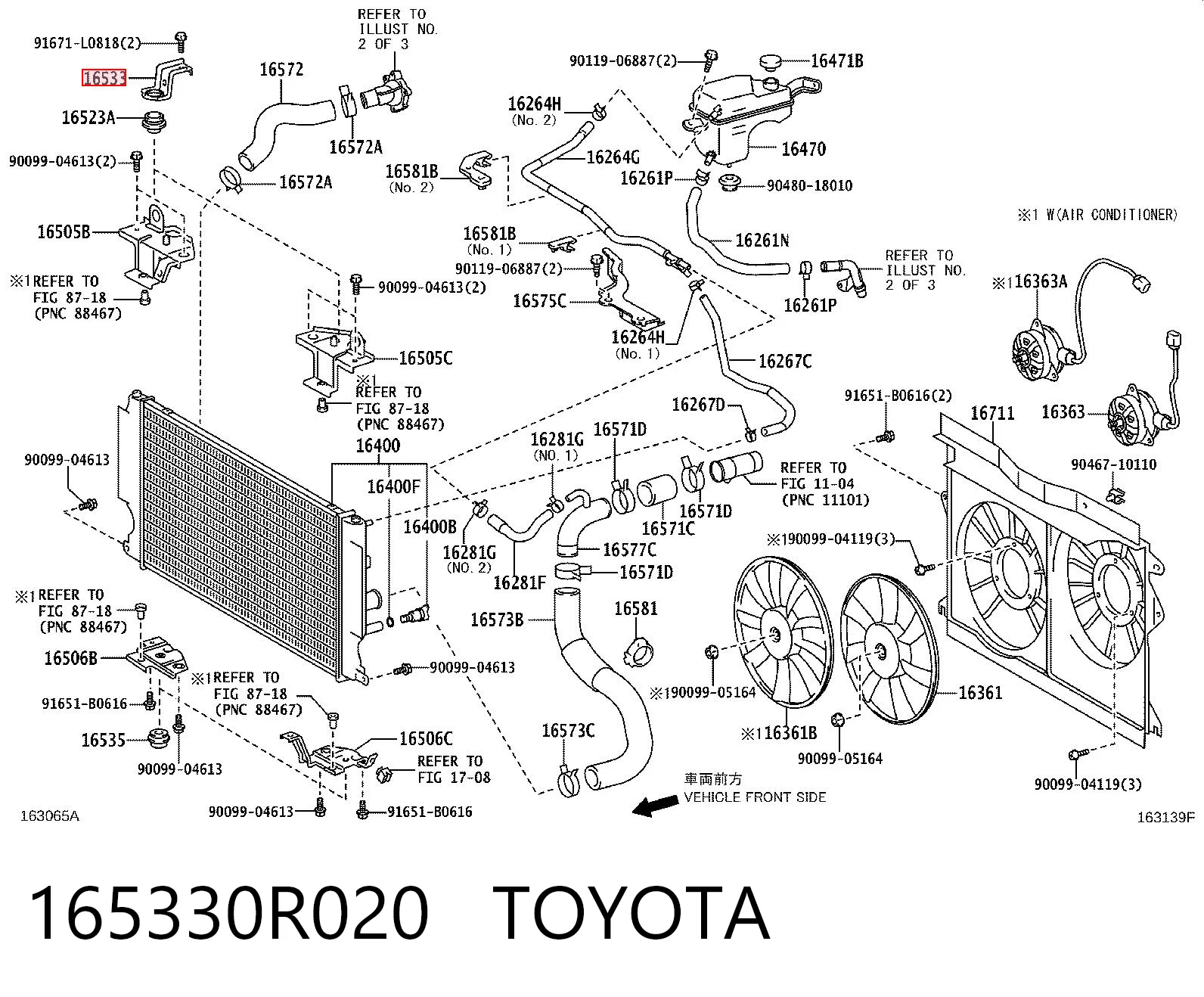 165330R020 Toyota